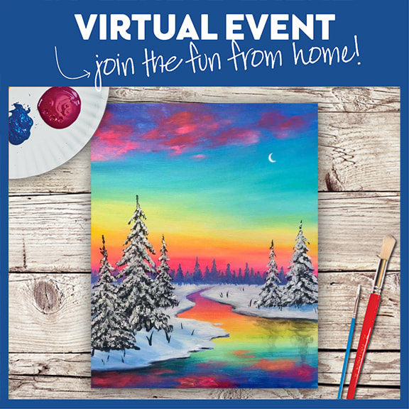 LIVE INTERACTIVE VIRTUAL CLASS - ART KIT INCLUDED (HAVE SUPPLIES? THEN IT'S ONLY $15!)